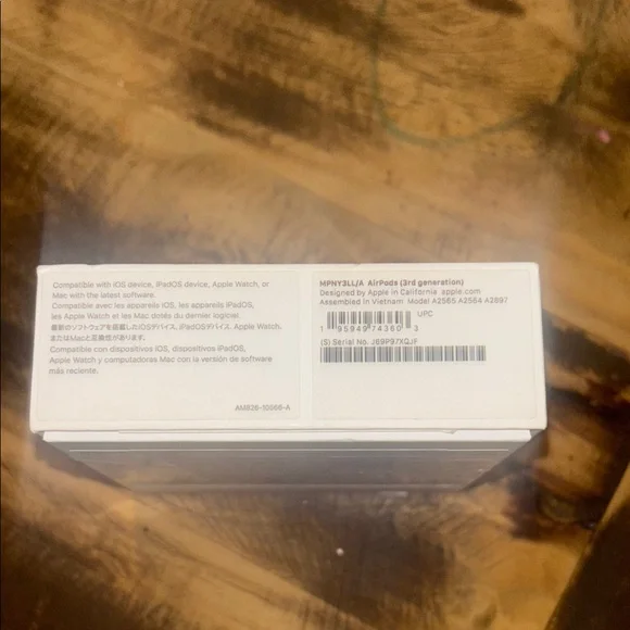 Apple Wireless Earbuds NEW OPEN BOX
